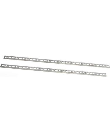 Fields Outdoor Supplies 5 ft. Metal Keyhole Tracks Pair with Pinless Jump Cups - Set of 2 - Buy Online on GoSupps.com