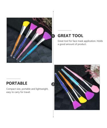 4 Premium Silicone Mask Brushes - Face Mask Applicator Set for Flawless Makeup Application | International Shipping - Buy Online on GoSupps.com