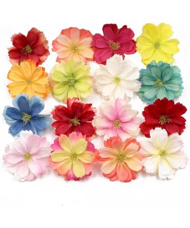 ABOOFAN 100 Pcs Headbands Fake Plum Blossom Scrapbooking Supplies Flower Sticker Cloth Flowers Plum Head Redx2pcs Size 1x2pcs - Buy Online on GoSupps.com