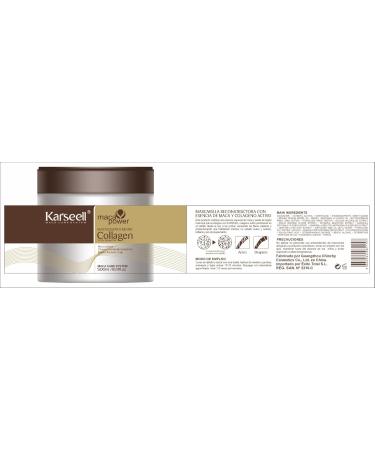 KARSEELL Hair Mask for Deep Repair & Intensive Hydration - 500ml | Restore Dry & Damaged Hair - Buy Online on GoSupps.com