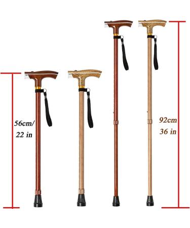 Walking Stick Solid Wood Cane WoodeWalking Stick Elderly Crutches Stylish WoodeWalking Cane for MeAnd Wome Mobility Walker CaBe Truncated As Run forward - Buy Online on GoSupps.com