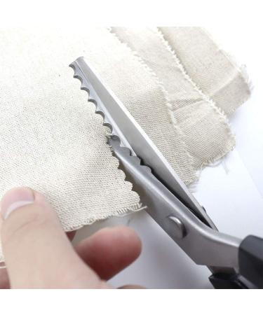 Stainless Steel Pinking Shears - Zig Zag Fabric Cutter for Sewing & Crafting - Buy Online on GoSupps.com