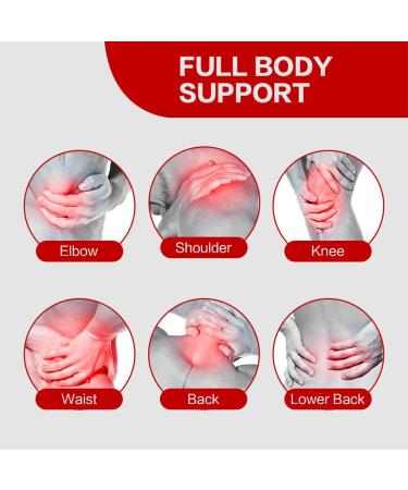 Bestqool Red Light Therapy Belt - Near Infrared Fat Loss & Pain Relief for Elbow Joint and Back Pain - Buy Online on GoSupps.com