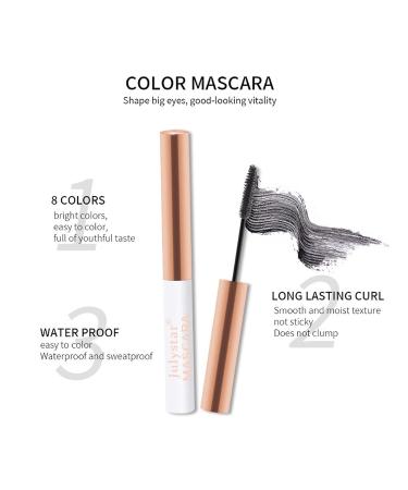 FantasyDay Long Lasting Smudge-Proof Mascara Set - Volumizing, Lengthening, Curling Eyelash Makeup - 8 Pcs 0.17 fl oz - False Lash Effect - Lift and Separate Eye Lashes - Buy Online on GoSupps.com
