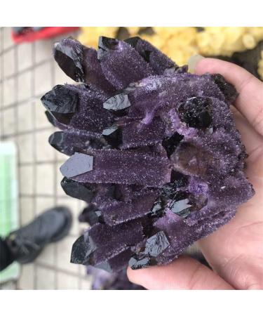 Balance 1pc Natural Crystals Clear Quartz Cluster Freeform Reiki Stones Room Home Office Aquarium Decoration Accessories Gemstone Home Decoration Home Goods (Size : 800-900g) - Buy Online on GoSupps.com