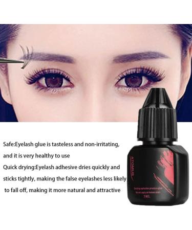 LIUMMRCY Eyelash Adhesive - Fast-Drying Professional Glue for False Eyelashes & Extensions - 1 Piece Black - Buy Online on GoSupps.com