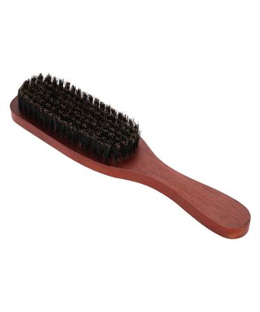 Beard brush beard brush wild boar bristles beard brush men professional facial rasur beard brush with handle mustache cleaning hairdressing salon device - Buy Online on GoSupps.com