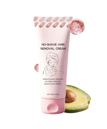 Generisch Depilatory Body Cream 150g Moisturizing Hair Removal Balm Fast Moisturizing Intimate Area for Women Teen Girls Legs Thigh Armpits