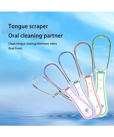 Bokioesde Tongue Cleaner Set - 4-Piece Reusable Tongue Scrapers & Hygiene Brushes for Kids - Travel-Friendly Unisex Oral Care Tool - Buy Online on GoSupps.com