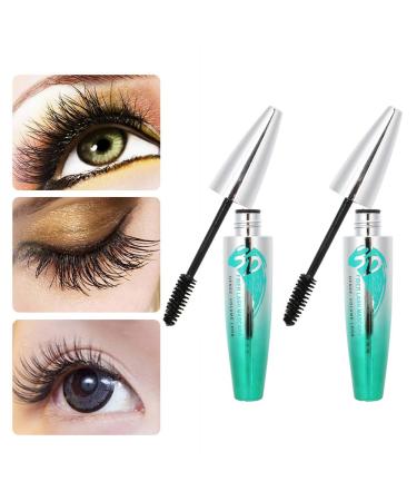 2Pcs Lash Sensational Waterproof Mascara Curling Mascara Lash Sensational Mascara Lasting Lengthening Curling Eye Lashes Mascara For Mascara Lengthening Volumising Mascara