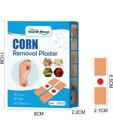 Coniya 12pcs Corn Removal Patch - Effective Square Shape Skin Restore with Active Ingredients for Smoother Feet | International Shipping - Buy Online on GoSupps.com