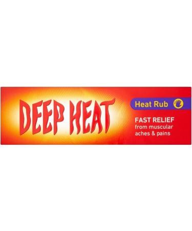 Deep Heat Heat Rub 100g - Pack of 6 | Targeted Pain Relief - Buy Online on GoSupps.com