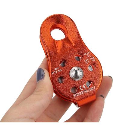 Baverta 26KN Climbing Pulley Wheel - Durable Aluminum Alloy Rope Pulley for 12mm Rope - International Shipping Available - Buy Online on GoSupps.com
