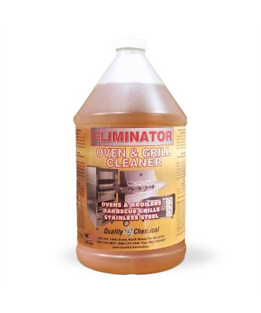 Quality Chemical Oven Cleaner & Grill Cleaner - Heavy-Duty/Fast Acting & Easy to Use/Degreaser/Heavy Duty Oven Cleaner/Best Oven Cleaner/Made in USA - 128 oz (Pack of 1) 128 Fl Oz (Pack of 1)