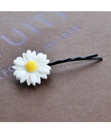FRCOLOR Set of 6 Girls Hair Bobbles Wedding Hair Clips Hair Accessories for Wedding Daisy Hair Clips for Wedding Flower Clips for Hair Scrunchie Daisy - Buy Online on GoSupps.com