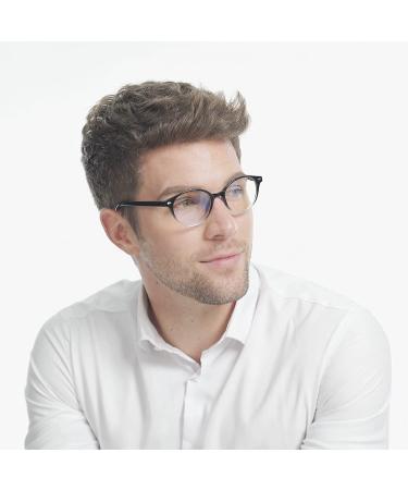 CRGATV 3 Pack Blue Light Blocking Reading Glasses - Round Retro Computer Readers for Men Women - 2.0x Magnification (Black Clear Tortoise) - Buy Online on GoSupps.com