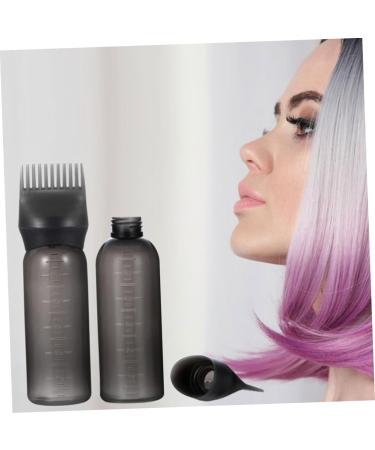 GALPADA 6 pi ces Bouteilles Applicatrices Gradu es Noires avec Peigne pour Coloration Cheveux de Flacons Pratiques pour Salon et Usage Domestique - Buy Online on GoSupps.com
