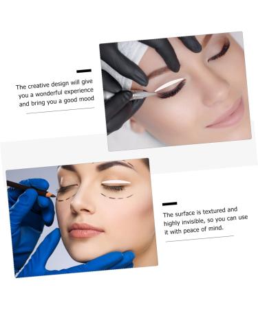 POPETPOP 25 Sheets Double Eyelid Sticker Hooded Eyelid Stickers Invisible Eyelid Tape Anti Aging Eyelid Tape Lace Eyelid Tape Natural Eyelid Duct Tape Clear Eye Makeup Tool Eye Gel Lasting - Buy Online on GoSupps.com