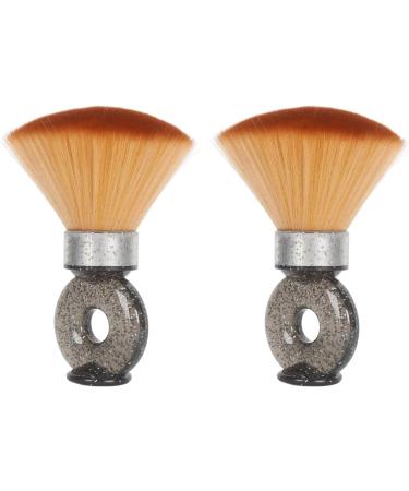 Soft Nylon Hair Neck Duster Brush for Barber and Salon and Skin Friendly Cleansing Loose Hair Ergonomic Handle for Home Salon - Buy Online on GoSupps.com