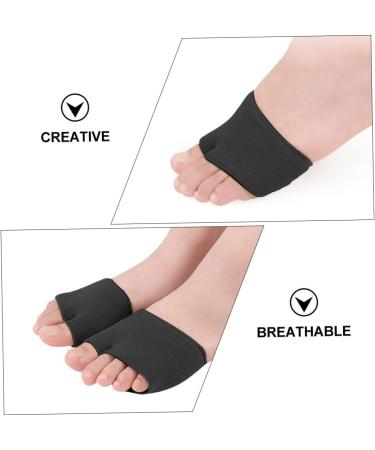 Orthopedic Bunion Corrector - Forefoot Care Cover and Cushion - Hallux Valgus Correction Pad - Foot Support Brace - Nylon Black 9x8cm - Buy Online on GoSupps.com