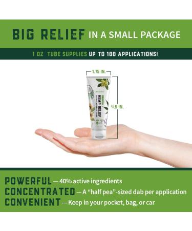 Dr. Hennen's Hemp Relief Cream Extra Strength for Muscles, Joints, and Back - 400,000mcg - Shea Butter, Sunflower, Aloe Vera, Peppermint, Frankincense, Lavender & More Essential Oils - Buy Online on GoSupps.com