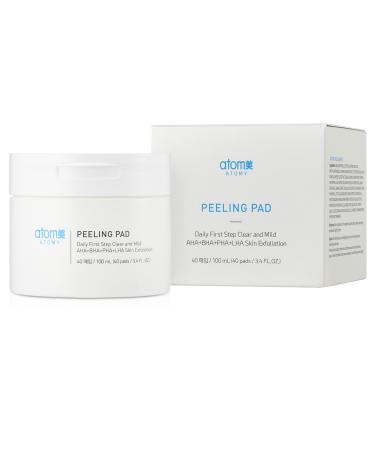 Atomy Peeling Pad - Daily Skin Care for Skin Exfoliation and Hydrating 40 Sheets Made in Korea