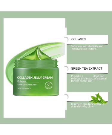 HOUXIANDOU Collagen Jelly Cream Moisturizing & AntiAging Cream Reduces Fine Lines & Dullness Increases Skin Elasticity Hydration & Glow All Skin Types 3 Bottles - Buy Online on GoSupps.com