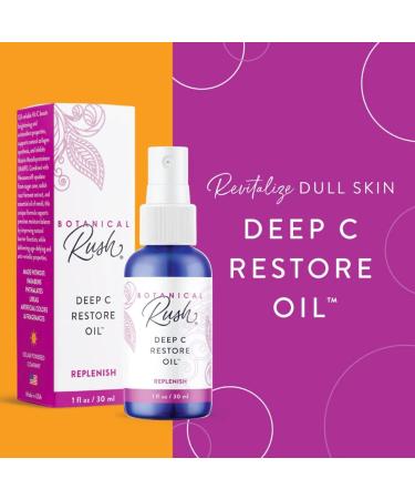 BOTANICAL RUSH Deep C Restore Oil - Natural Botanical Skincare - Buy Online on GoSupps.com