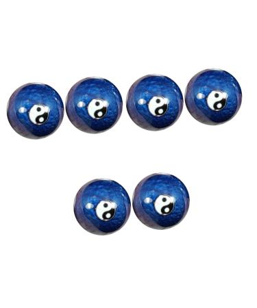 Magiclulu 3 sets of baoding balls train massage ball wellness gift gift Kegal.Balls blue traditional hand massage balls enamel gymnastics ball chinese massage balls baoding balls mx3pcs bluex3stk