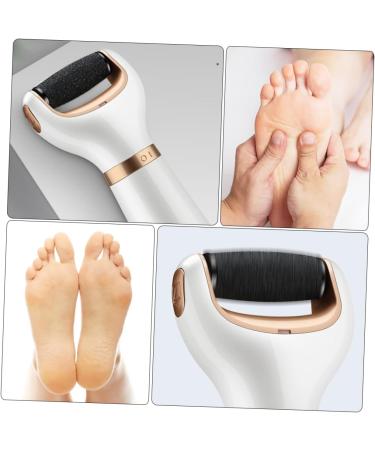 Ipetboom Foot Battery Operated Foot File Electric Foot Hand Wisking Tool Electric Foot Dead Skin Remover Electric Grinders Abs White Charging Mode Foot Scraper - Buy Online on GoSupps.com