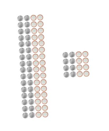 Mipcase 150 Pcs Mason Jar Lids Mason Jar Top Lid Jar Lids and Rings Glass Bottle Screw Caps Reusable Storage Covers Airtight and Leak- Proof Seal Wide Jar Supplies Things CD Tinplate Split Silverx5pcs 7X7X0.2CMx5pcs