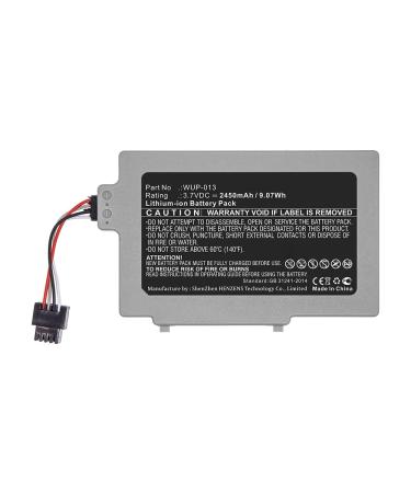 Synergy Digital Game Console Battery Compatible with Nintendo WUP-013 Game Console (Li-ion 3.7V 2450mAh) Ultra High Capacity Replacement for Nintendo Battery