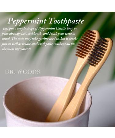 Dr. Woods Peppermint Castile Soap - Fair Trade Shea Butter 32 fl oz | Natural & Eco-Friendly - Buy Online on GoSupps.com