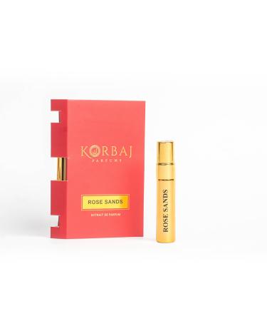 Mini Sample Collection Long Lasting Arabian Perfume for Women EDP Mens Cologne with Fresh and Fruity Notes 5ml (5ml Rose Sands) 0.17 Fl Oz (Pack of 1) Rose Sands