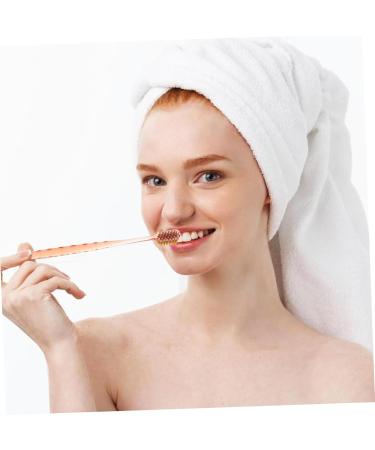 Buy Healvian 12th Ergonomic Crystal Handle Toothbrush | Extra Soft Manual Travel Toothbrush for Adults | Ultimate Oral Hygiene Solution - Buy Online on GoSupps.com