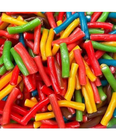 Mini Rainbow Pencils Sweets - Fruit Flavour liquorice Pencils with a Fondant Filling (1.5kg) - Buy Online on GoSupps.com