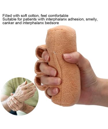 Fingers Separation Pad Anti Bedsore Elder Bedridden Patients Finger Caring Accessory 1.assist to Exchange the Distortion of the Palms D (Light Tan) - Buy Online on GoSupps.com