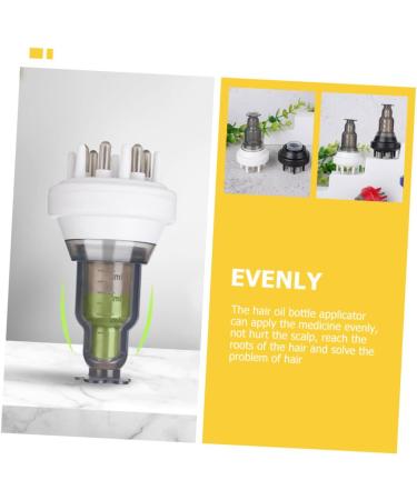  Healeved Healeved Scalp Applicator Comb Hair Detangler Applicator Removable Dandruff Dye Applicator Eyelash Shampoo Hair Serum Applicator Hair Applicator Comb Mister White Abs - Buy Online on GoSupps.com