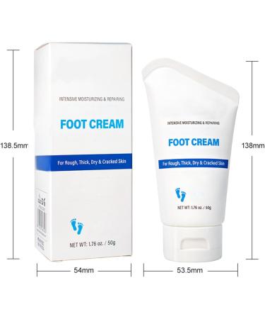  Beslibate Urea cream urea foot cream 40% urea lotion for maximum strength feet foot and hand cream with hyaluronic acid urea foot lotion 50 g *2 cream4-5 - Buy Online on GoSupps.com