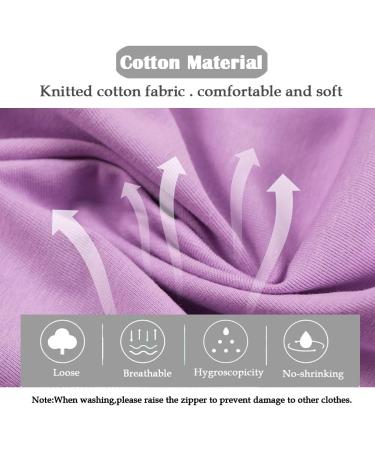 Post Shoulder Surgery Shirt - Soft Cotton Snap Open Tearaway Design for Home Care & Rehab - Ideal for Dialysis & Elderly - Pink Medium - Buy Online on GoSupps.com