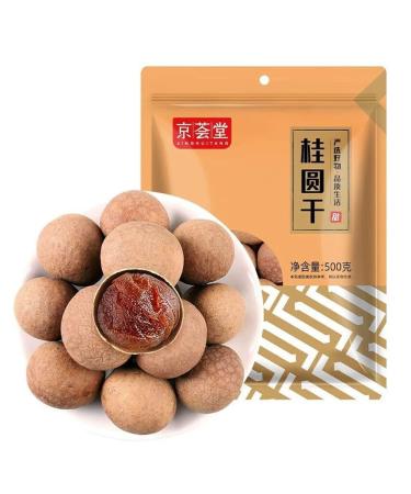 DFGUINXKU Dried longan plump flesh perfect for congee soups or simply soaked in water for immediate consumption 500g
