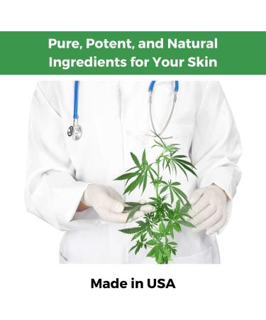 Medical Miracles Hemp Relief Cream - 6000mg Pain Relief for Neuropathy Joints & Muscles - Made in USA (4 OZ - Buy Online on GoSupps.com