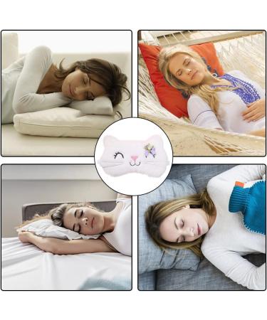 Cat Shape Eye Mask for Kids & Adults - Sleep Mask for Home, School, Travel - Buy Online on GoSupps.com