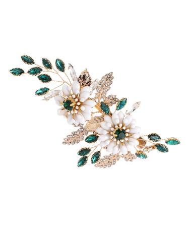 Women Hairpins Girls Hair Clips Bride Hair Clips Hair Clips for Women Hair Accessories for Women Bridal Hair Clips Women Hair Accessories Handmade Flowers The Flowers Miss Crystal