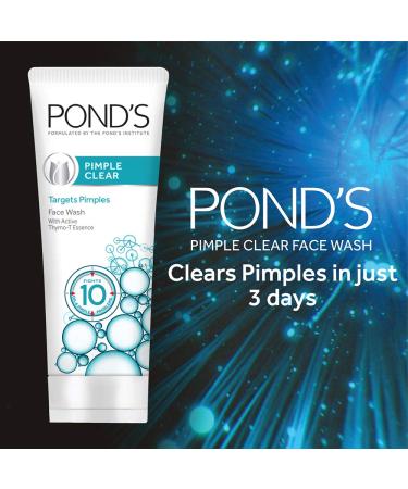 Ponds Pimple Clear White Multi Action Facewash 50g - Best Acne Solution for Clear Skin | International Shipping Available - Buy Online on GoSupps.com