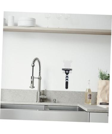 Amosfun 2-Pack Wall Hooks for Razor & Storage - Durable Backpack & Clothes Hooks for Men | Shaving Stand & Brush Holder | Essential Storage Accessories - Buy Online on GoSupps.com