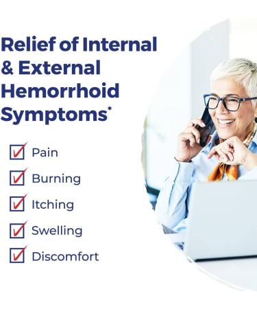 Boiron Hemorrhoid Relief Tablets and Ointment Bundle - 60 Count Tablets for Itchy Burning Pain Swelling Discomfort and 1 oz Ointment for External Hemorrhoid Symptom Relief 60 Count (Pack of 1) Tablets + Ointment - Buy Online on GoSupps.com