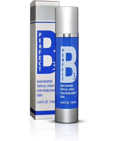 Perfect B3 Niacinamide Spray - Topical Mist with Hyaluronic Acid Glycerin Vitamin B3 and Aloe for Skin Clarity Texture & Hydration - Gentle Niacinamide Serum Alternative - 3.6 fl oz - Buy Online on GoSupps.com