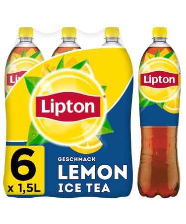 LIPTON ICE TEA Lemon iced tea with lemon flavour (6 x 1.5l) 1.5 l (pack of 6)