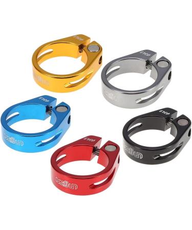 Aluminium Alloy Bike Seat Post Clamp - Fits 30.4/30.8/31.6mm - Black - Buy Online on GoSupps.com